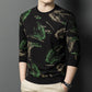 Men’s Print Pullover Long Sleeve Tops