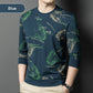 Men’s Print Pullover Long Sleeve Tops