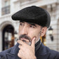 Men's Warm Padded Peaked Cap