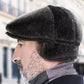 Men's Warm Padded Peaked Cap