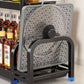 Multifunctional Stable Kitchenware Shelf with Hooks
