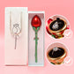 Romantic Rose Look Ring Box