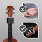 Ukulele Chord Trainer with Smart Fingering Buttons