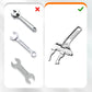 ⏳Limited time 50% discount💥Reversible sink wrench with 6-68mm jaw opening