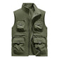 Casual Padded Reversible Multi-Pocket Vest