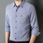 🔥2025 New Hot Sale🔥Men's Striped Long Sleeve Button-Down Shirt