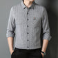 🔥2025 New Hot Sale🔥Men's Striped Long Sleeve Button-Down Shirt