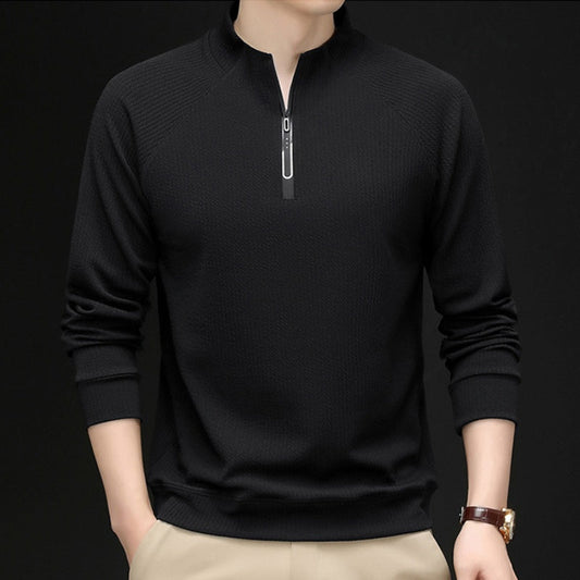 Men's Fashion Quarter Zip Pullover