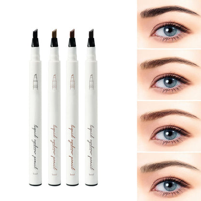 ✏️ 50% Off Now ✨ Four-Fork Liquid Eyebrow Pencil — Hair-Like Strokes & Waterproof 💧