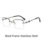 🔥50% OFF🔍 Frameless Blue Light Blocking Glasses | Advanced blue light blocking technology · 👓 Stylish frameless design · Perfect for both casual and business settings