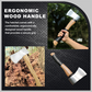 Durable Hatchet with Wood Handle👍