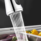 Splash Proof Faucet Extender with 9 joints for Kitchen Bathroom Sink