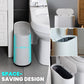 Multipurpose Slim Trash Can with Press Top Lid