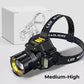 🔦Outdoor Waterproof Rechargeable Headlamp with Headband💡