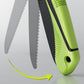Portable Triple-Edge Folding Saw for Versatile Cutting