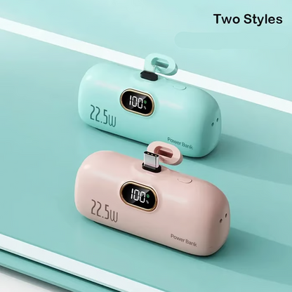 🏆Flash Sale⚡🎉$24.99 Today Only⏰5000mAh Mini Portable Charger Power Bank for phone🔋