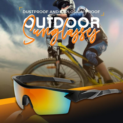 🎁 Sonderangebot 60 % Rabatt ⏳ Outdoor-Fahrradsonnenbrille mit UV-Schutz & Windschutz