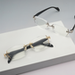 ✨ Say goodbye to eye strain—premium blue light blocking reading glasses for all-day comfort! ✨