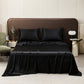 Solid Color Satin Flat Sheet