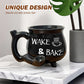 Novelty Glazed Ceramic Coffee Mug with Handle