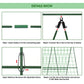 🌿 A-Frame Garden Trellis for Climbing Plants – Sturdy Support for Vines, Flowers & Vegetables 🌸🥒