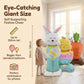 🎁EASTER SALE – 🐰🎉3Giant 3D Standing Bunny Balloon Self-Supporting Festive Cheer