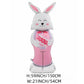 🎁EASTER SALE – 🐰🎉3Giant 3D Standing Bunny Balloon Self-Supporting Festive Cheer