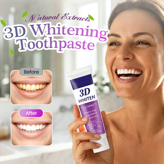 3D Whitening Toothpaste with Natural Extracts