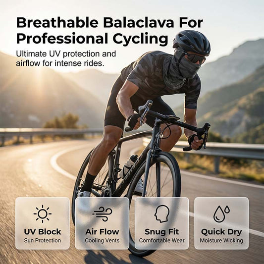 UV Protective Breathable Balaclava for Cycling