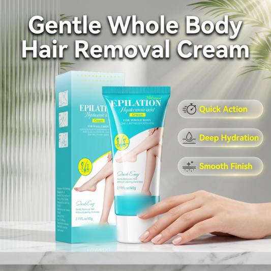 🔥HOT SALE 50% OFF! Gentle Hair Removal Cream with Hyaluronic Acid