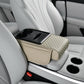 Car armrest organizer with cup holde