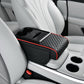 Car armrest organizer with cup holde