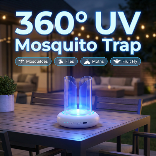 ☀️ Summer Blowout – Up to 60% Off 🍉360° UV LED Mosquito & Fly Trap Lamp