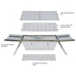 🔥🔥🔥Stainless Steel Folding Outdoor Barbecue