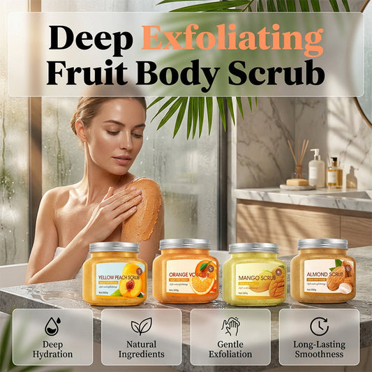 Fruit Body Scrub – Deep Exfoliation & Spa-Quality Glow