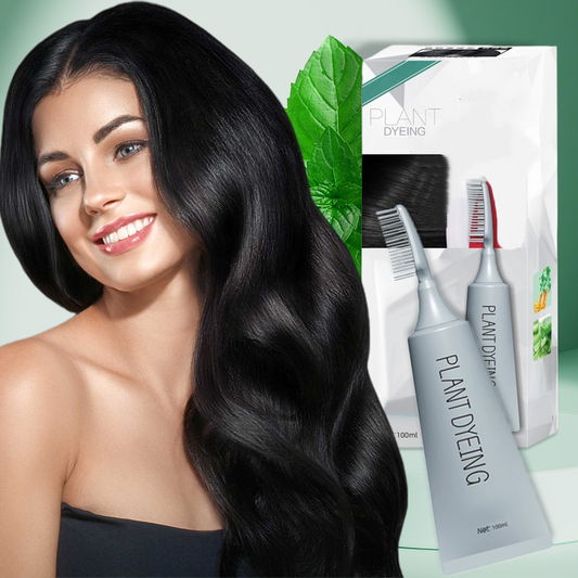 📢📢50% OFF !! ⏰Plant-Based Comb Hair Dye