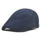 Men's "Bustling" Embossed Flat Ivy Cap