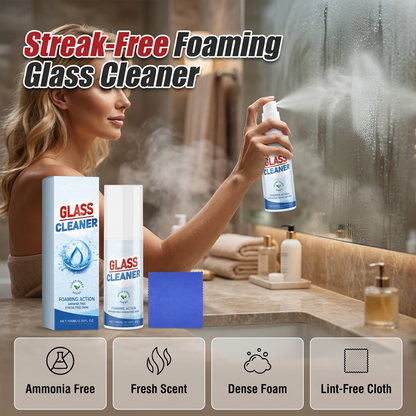 ✨Foaming Glass Cleaner for a Streak-Free Shine