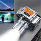 🎁🐟 [Bright Gift] Portable Waterproof Smart LED Headlamp – Outdoor Fishing Essential, Motion Sensor, USB Charging. Hands-Free & Reliable! 🔦💧✨