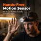 Rechargeable Zoomable Headlamp with Motion Sensor