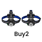 Rechargeable Zoomable Headlamp with Motion Sensor