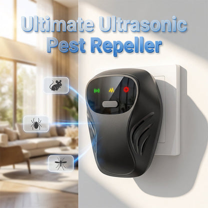 ⏰🔥HOT SALE 50% OFF! ⚡ Ultrasonic Pest Repeller with 4 Modes – Safe, Effective & Easy to Use 🐭🐜