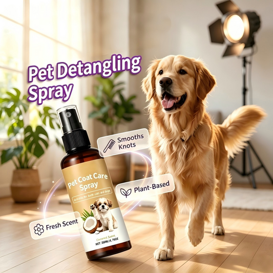 Effortless Detangling Spray for Pet Fur