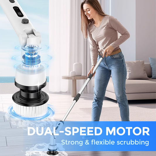 🔥Multifunctional Electric Extendable Cleaning Brush