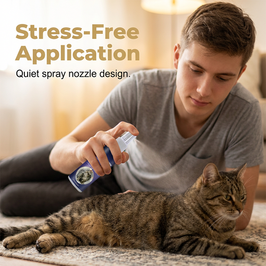 🐶 50% OFF Natural Flea & Tick Spray for Dogs & Cats | Gentle Itch Relief & Skin Care