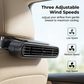 🔥LAST DAY SALE 49% OFF🏆Car Seat Fan 🌬️ – 3-Speed Rechargeable Clip-On Fan with 3000mAh Battery 🔋 | USB-C Charging ⚡ for Cars 🚗, Golf Buggies 🛺 & Campervans 🏕️