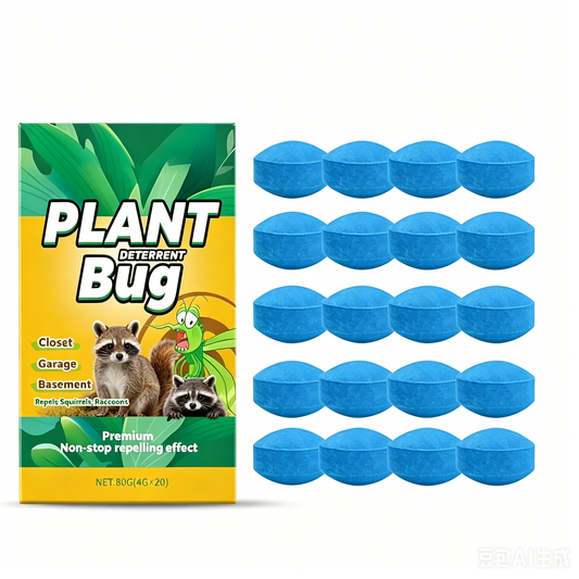Long-Lasting Pest Repellent Tablets | Repels Mosquitoes, Insects, and Rodents | Safe for Pets