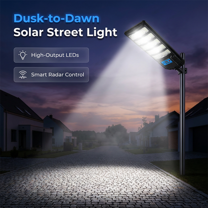 49% OFF🔥Solar Powered Street Light with Motion Sensor – Bright LED, Auto On/Off & Weatherproof ☀️