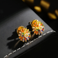 ✨ LIMITED-TIME 50% OFF! ✨ Colorful Firework Stud Earrings – Cubic Zirconia, 18K Plated, Festive 🎆