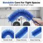 🧹 BUY 1 GET 1 FREE! ✨ 360° Flexible Cleaning Brush – Bendable, dense bristles & all-around reach – Perfect for corners, taps, or tight gaps – durable & easy to rinse 🔄